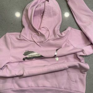 Lilac Puma hoodie - Petite
